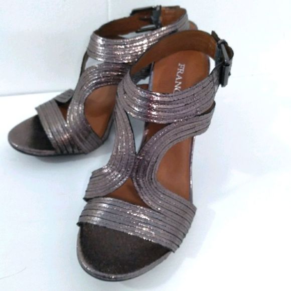 Franco Sarto Shoes - Franko Sarto 4" Ankle Strap Heels. Size 7M